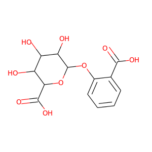 Salicyl phenolic glucuronide